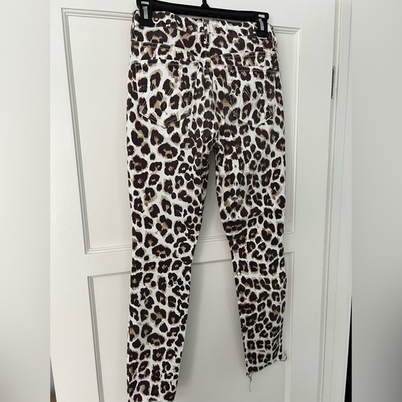 COPY - Mother denim high waisted looker ankle size 25 leopard print - Picture 5 of 5